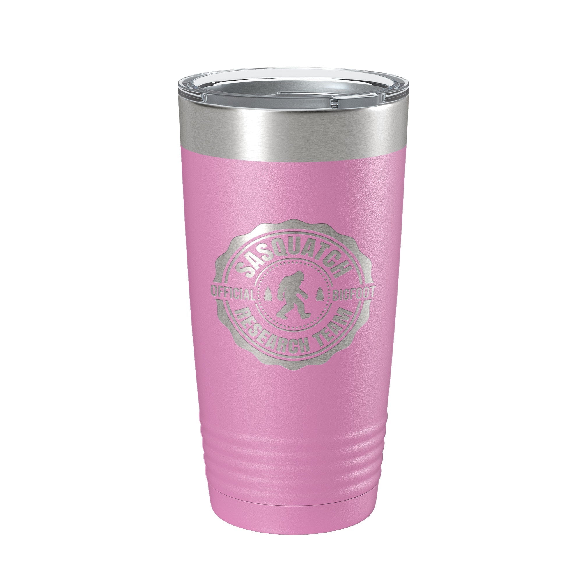 Sasquatch Tumbler Bigfoot Research Team Travel Mug Gift Camping Outdoors Insulated Laser Engraved Coffee Cup 20 oz