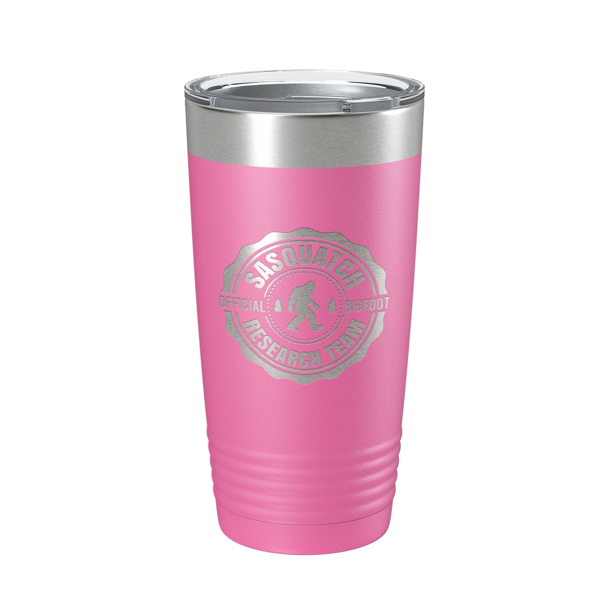 Sasquatch Tumbler Bigfoot Research Team Travel Mug Gift Camping Outdoors Insulated Laser Engraved Coffee Cup 20 oz