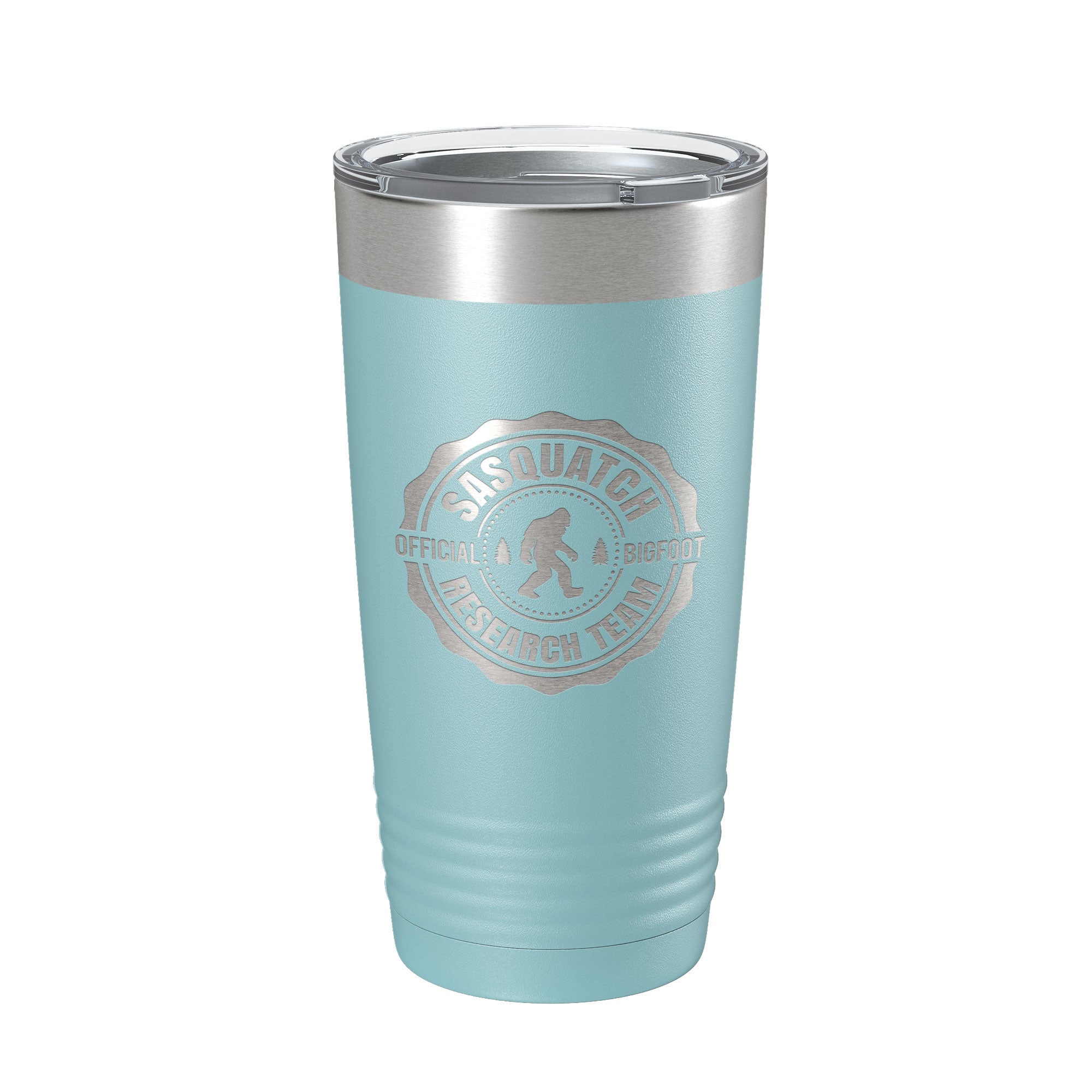 Sasquatch Tumbler Bigfoot Research Team Travel Mug Gift Camping Outdoors Insulated Laser Engraved Coffee Cup 20 oz
